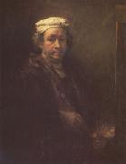 Rembrandt, Portrait of the Artist at His Easel (mk05)